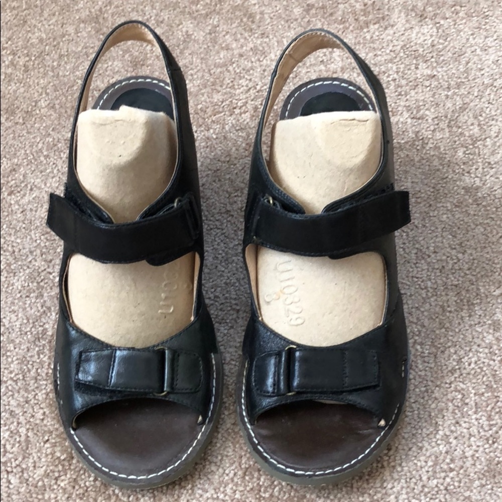 Miz Mooz Black Sandals